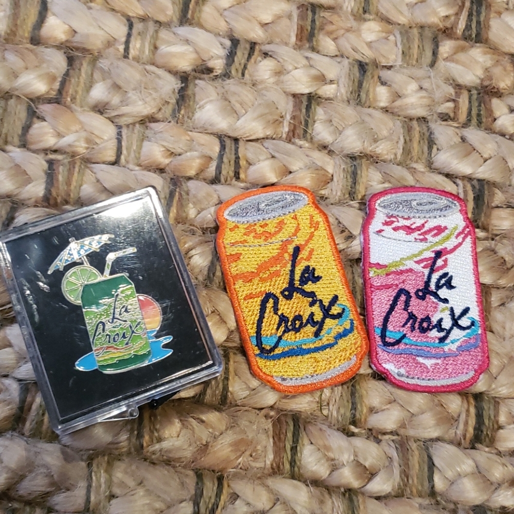 Lacroix pins and patches